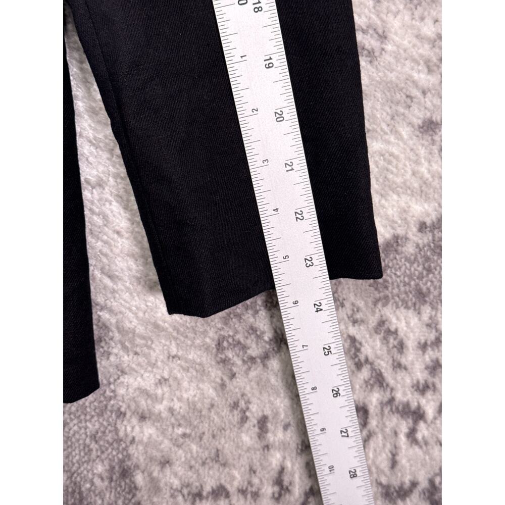J Crew Jacket 8 Womens Vivienne Blazer Stretch Linen Black Gold Button - Picture 5 of 9